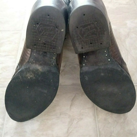 Vintage Tony Lama Lizard Cowboy Boots Size 9.5 D - Picture 6 of 7